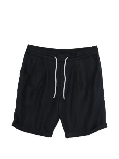Brunello Cucinelli drawstring pleated shorts