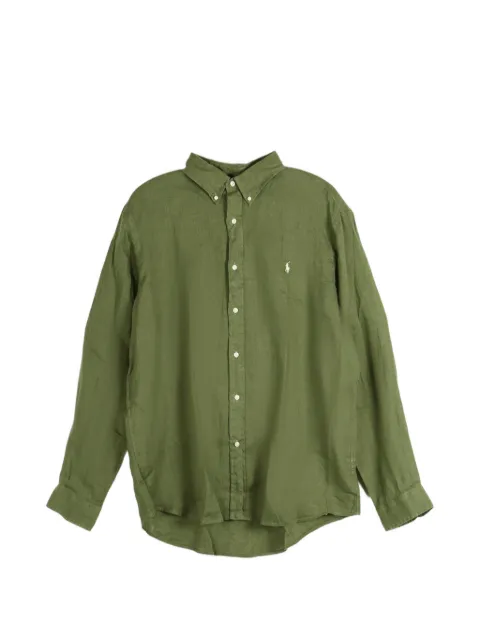 Polo Ralph Lauren embroidered-logo button-down shirt