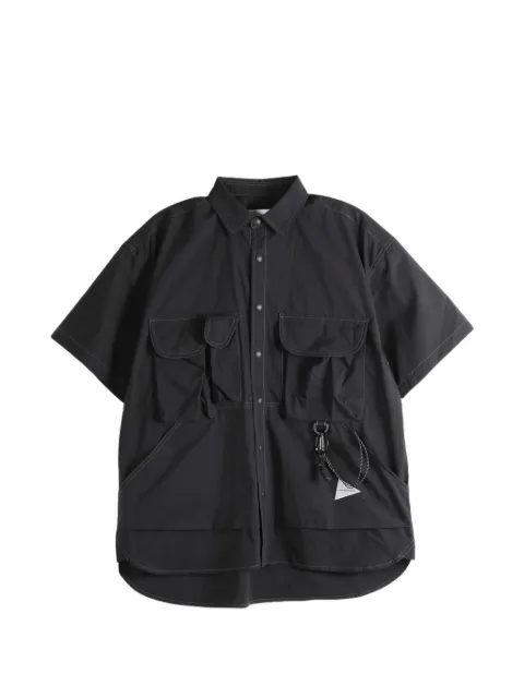 and Wander cargo-pocket short-sleeve shirt