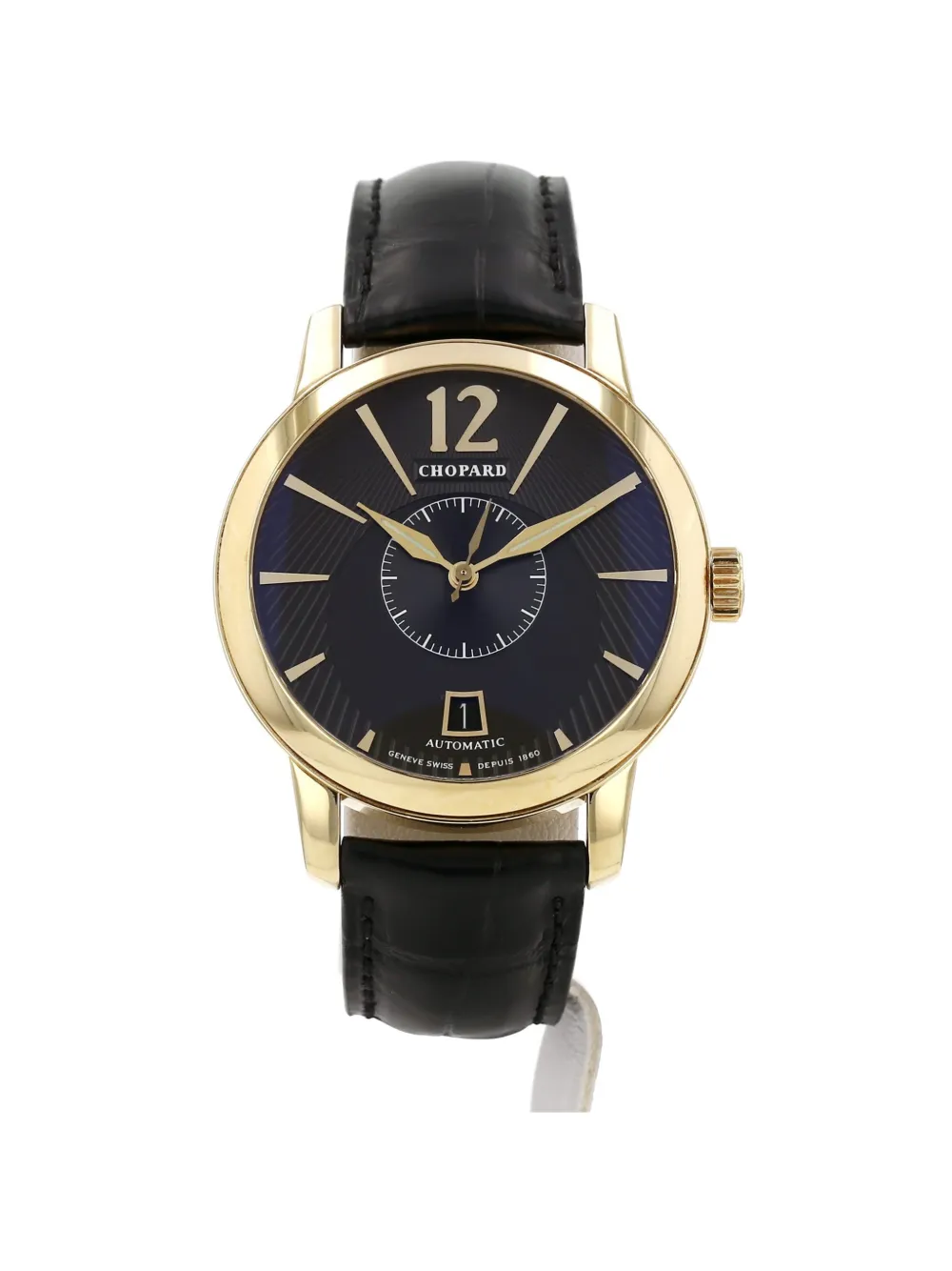 Chopard Pre-Owned 2010s L.U.C Twin 38mm watch - Nero
