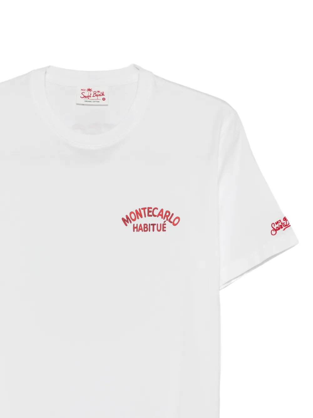 MC2 Saint Barth T-shirt met print Wit
