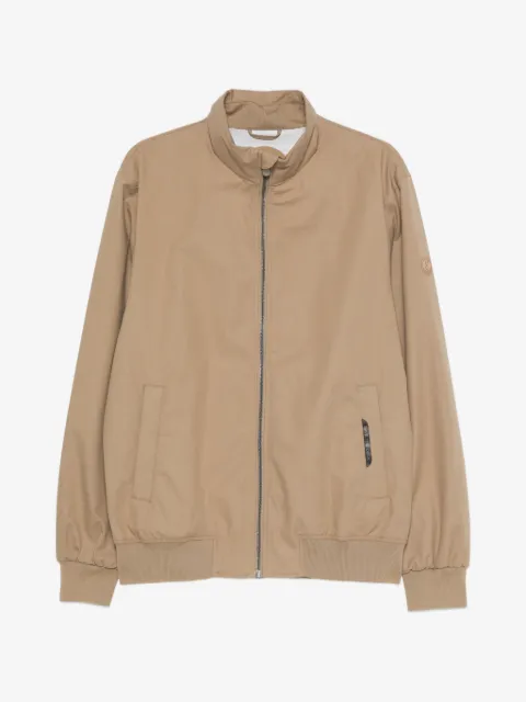 Save The Duck high-neck ribbed-trims jacket