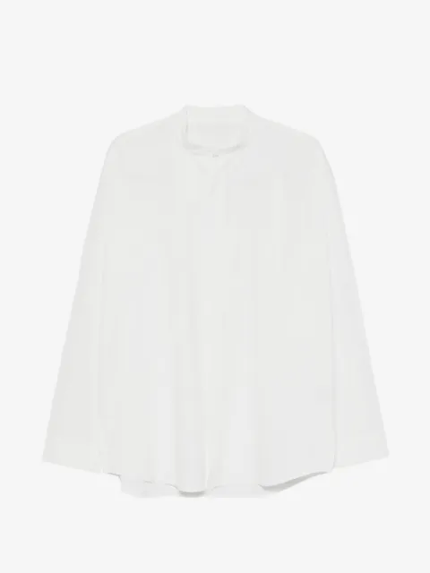 Homme Plissé Issey Miyake band-collar shirt