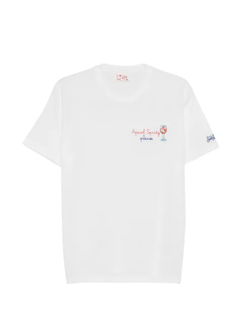 MC2 Saint Barth Portofino embroidered T-shirt