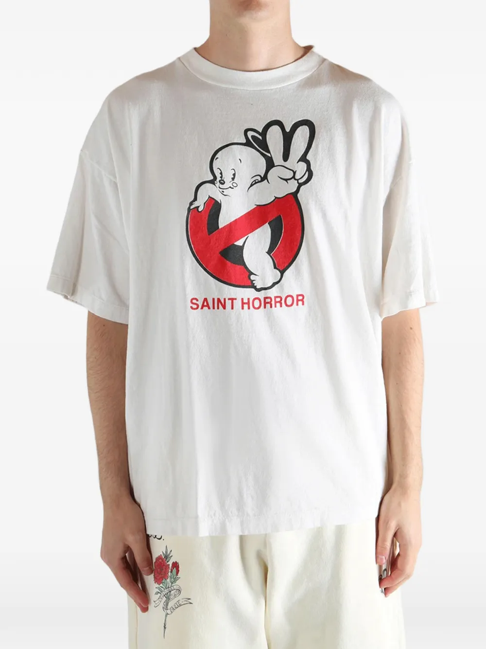 SAINT MXXXXXX グラフィック Tシャツ | ニュートラル | FARFETCH JP