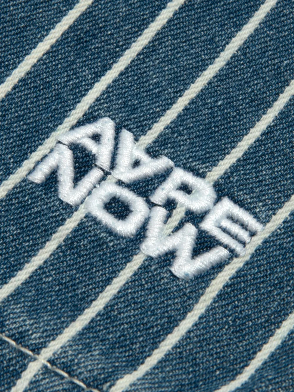 AAPE BY *A BATHING APE Gestreepte shorts Blauw