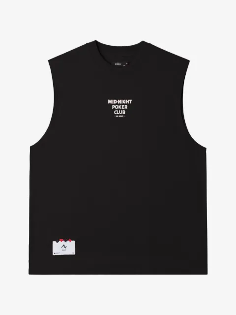 izzue graphic-print sleeveless top