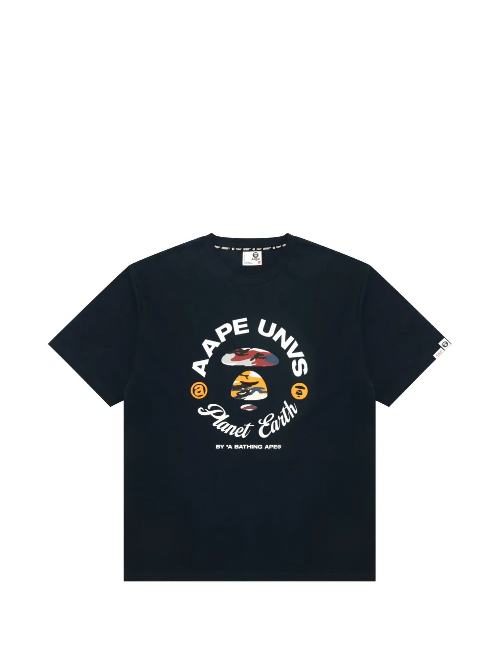 AAPE BY *A BATHING APE® graphic t-shirt - Blu