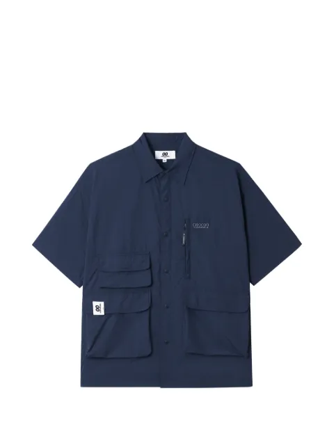 CHOCOOLATE cargo-pocket short-sleeve shirt