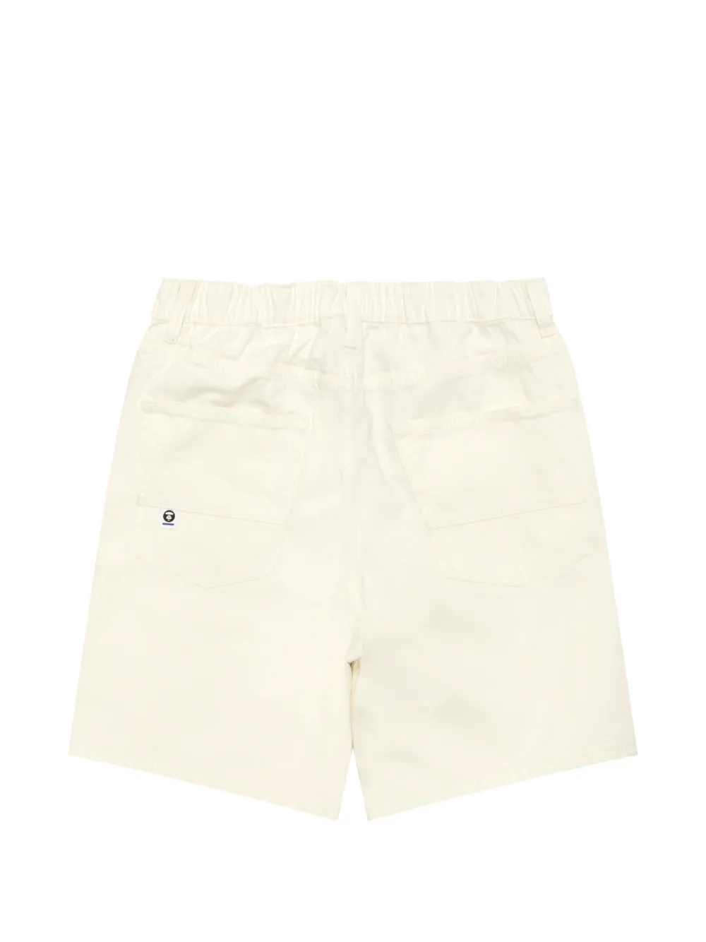 AAPE BY *A BATHING APE Shorts met borduurwerk Beige