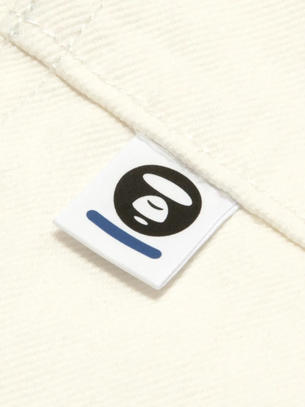AAPE BY *A BATHING APE Shorts met borduurwerk Beige