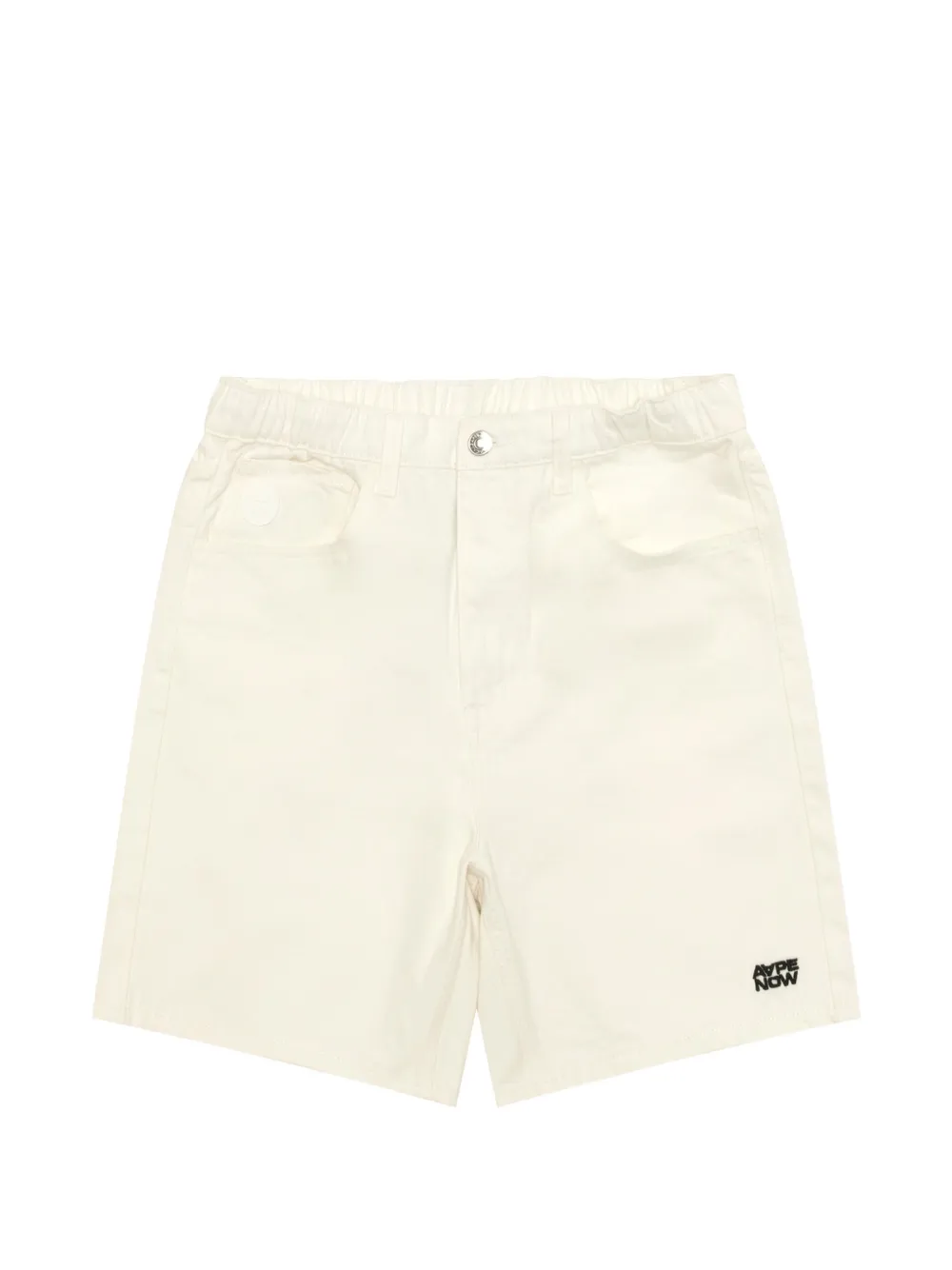 AAPE BY *A BATHING APE® embroidered shorts - Nude