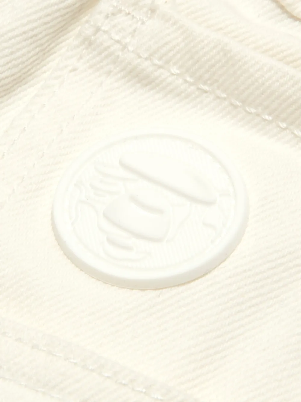 AAPE BY *A BATHING APE Shorts met borduurwerk Beige