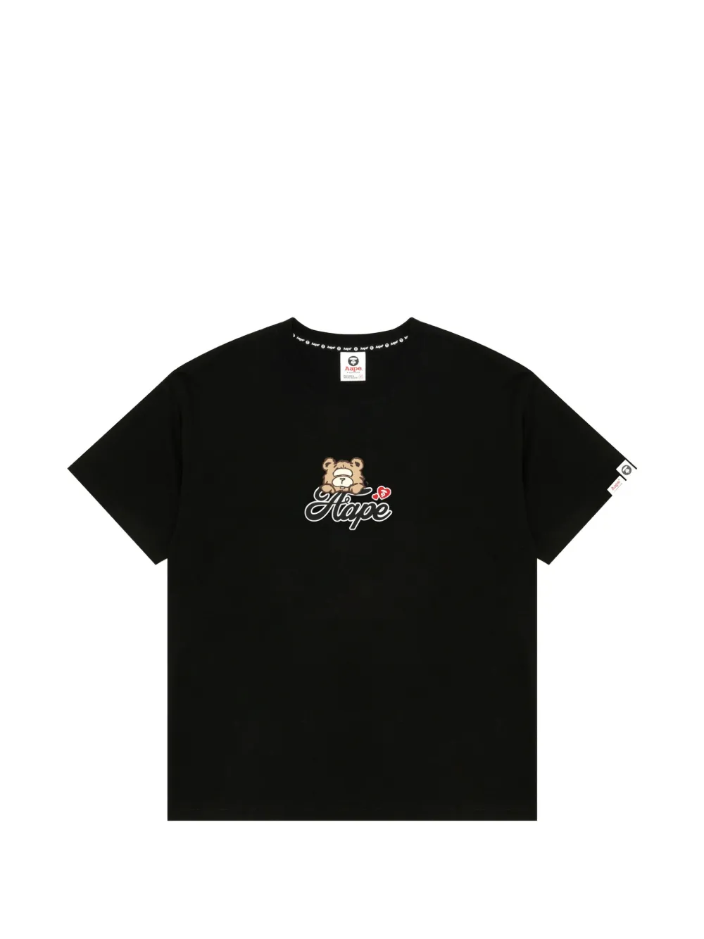 AAPE BY *A BATHING APE® graphic-print T-shirt - Nero