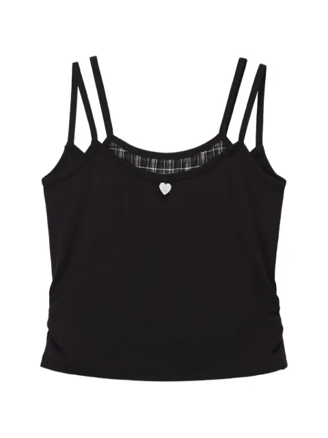 izzue double-strap logo-plaque top