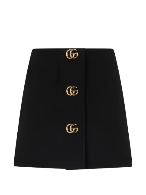 Gucci Double-G A-line mini skirt