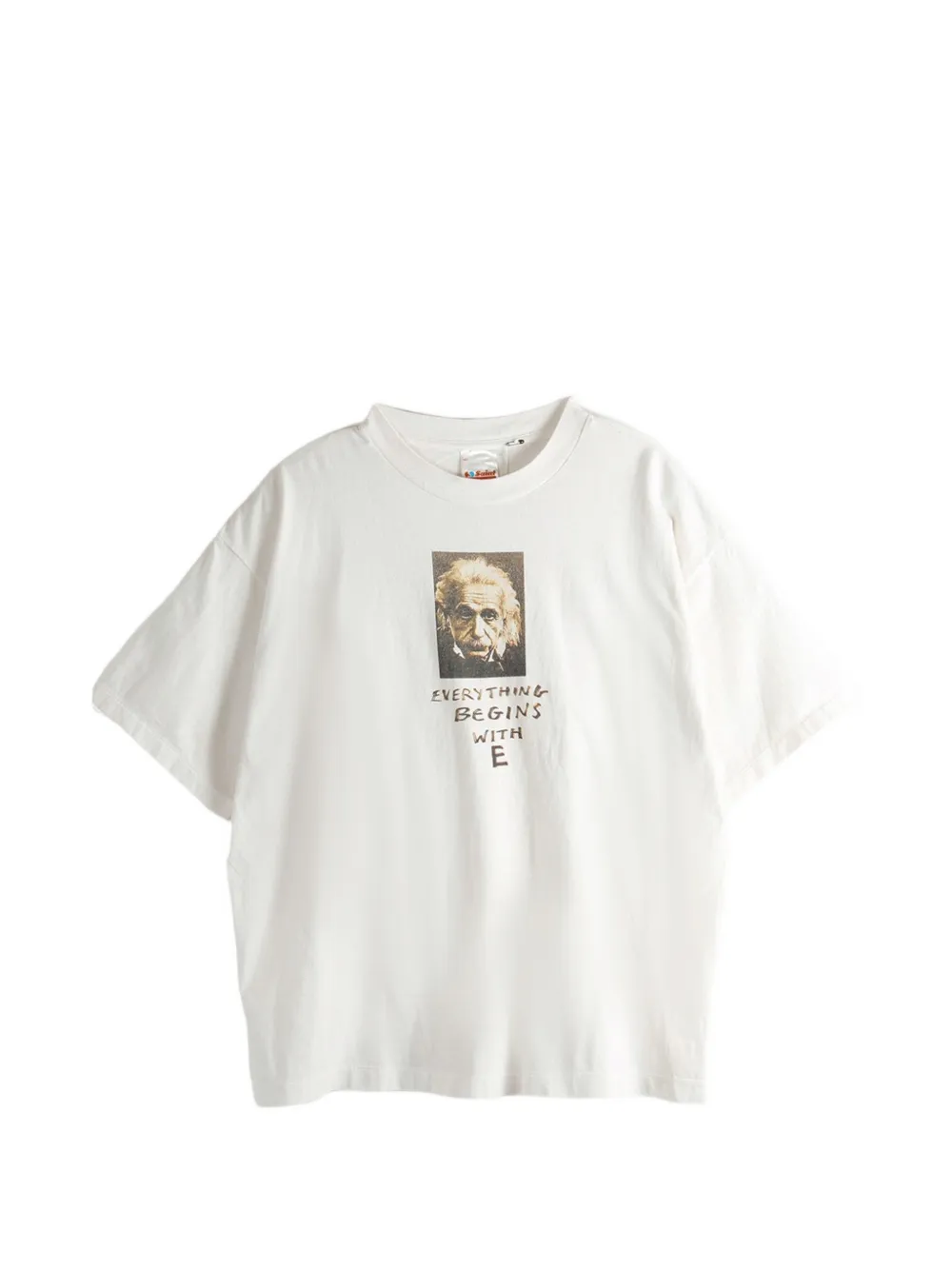 SAINT MXXXXXX graphic-print T-shirt - Toni neutri