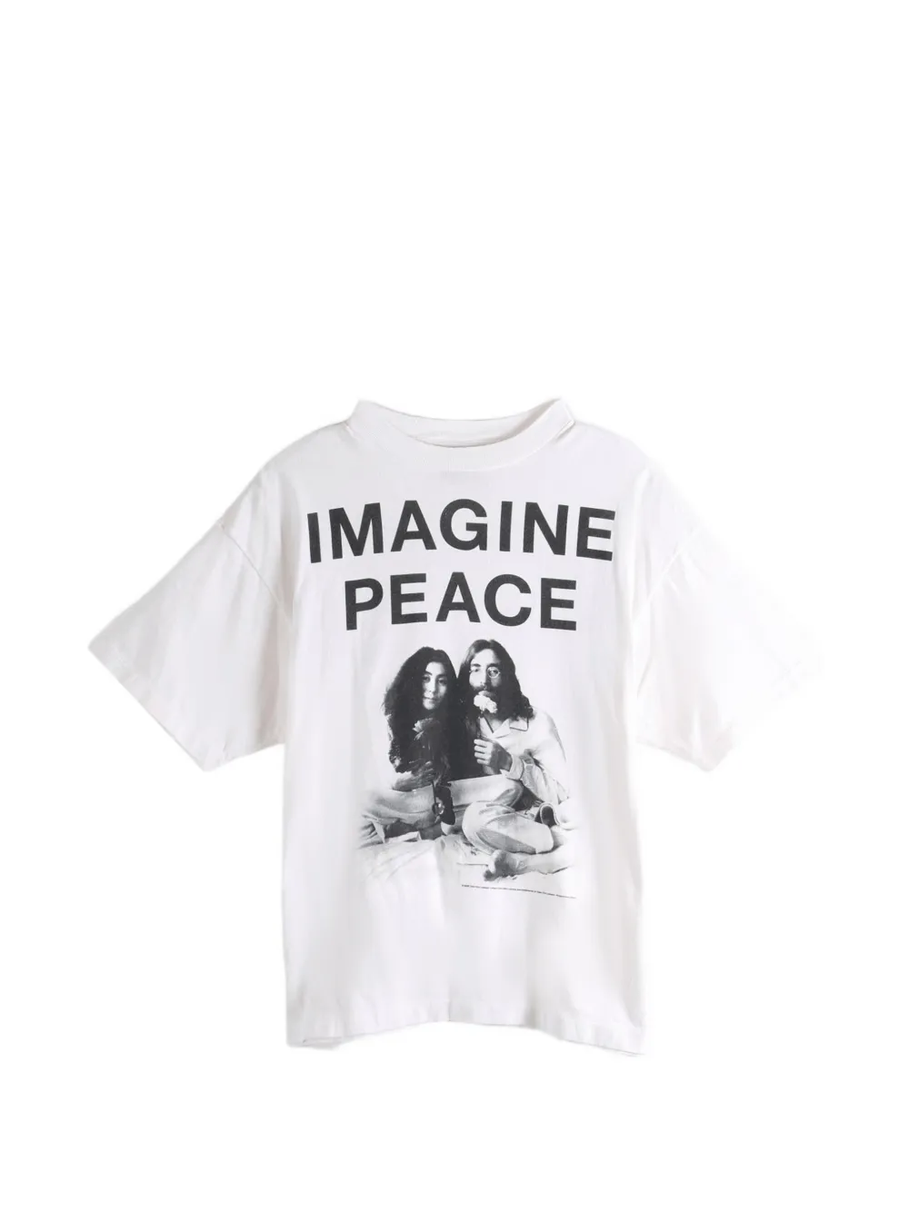 SAINT MXXXXXX graphic-print T-shirt - Bianco