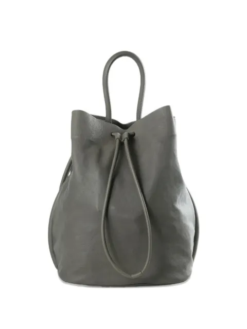 Uma Wang large drawstring-fastening bucket bag