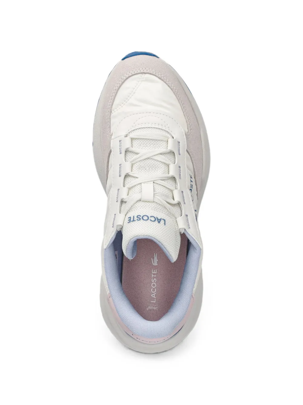 Lacoste Elite Active Evo logo-patch panelled sneakers Beige
