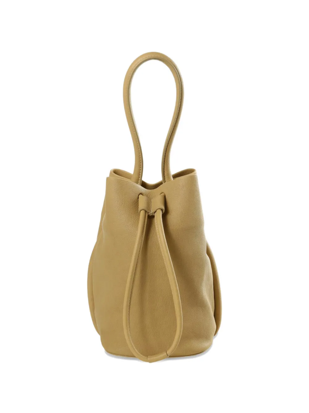 Uma Wang small drawstring-fastening bucket bag - Toni neutri