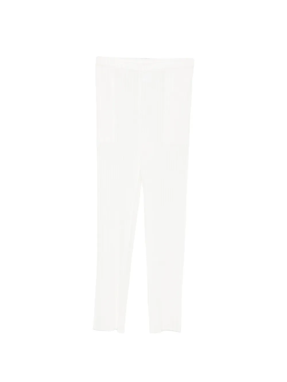 Pleats Please Issey Miyake pleated trousers - Bianco