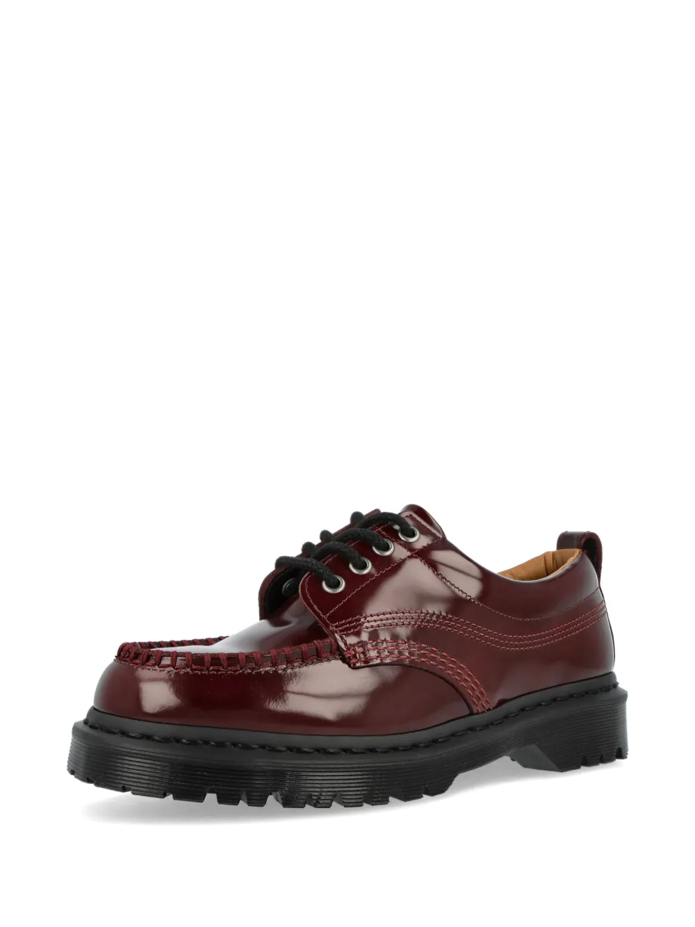 Dr. Martens Lowell derby veterschoenen met ronde neus Rood