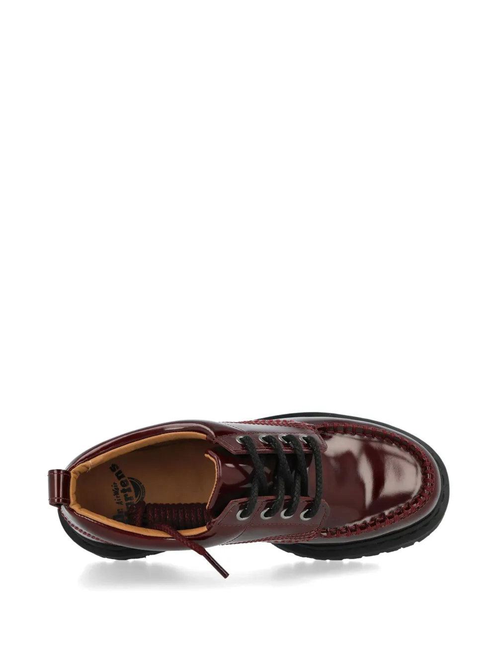 Dr. Martens Lowell derby veterschoenen met ronde neus Rood