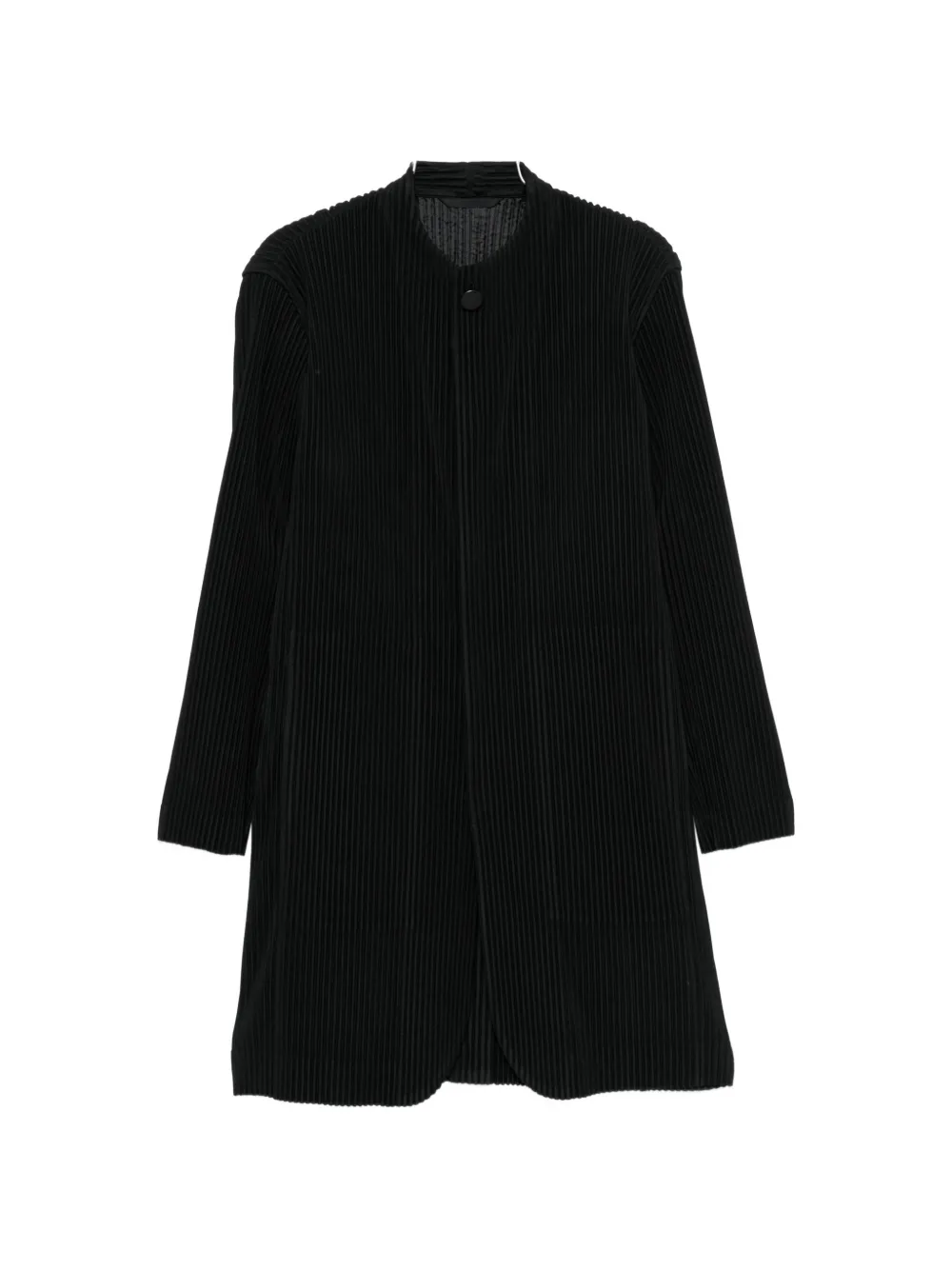 Homme Plissé Issey Miyake plissé-effect coat - Nero