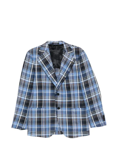 Gabriele Pasini check-pattern notched-lapel blazer