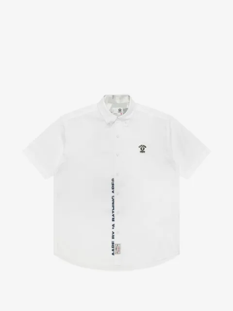 AAPE BY *A BATHING APE® logo-patch short-sleeve shirt