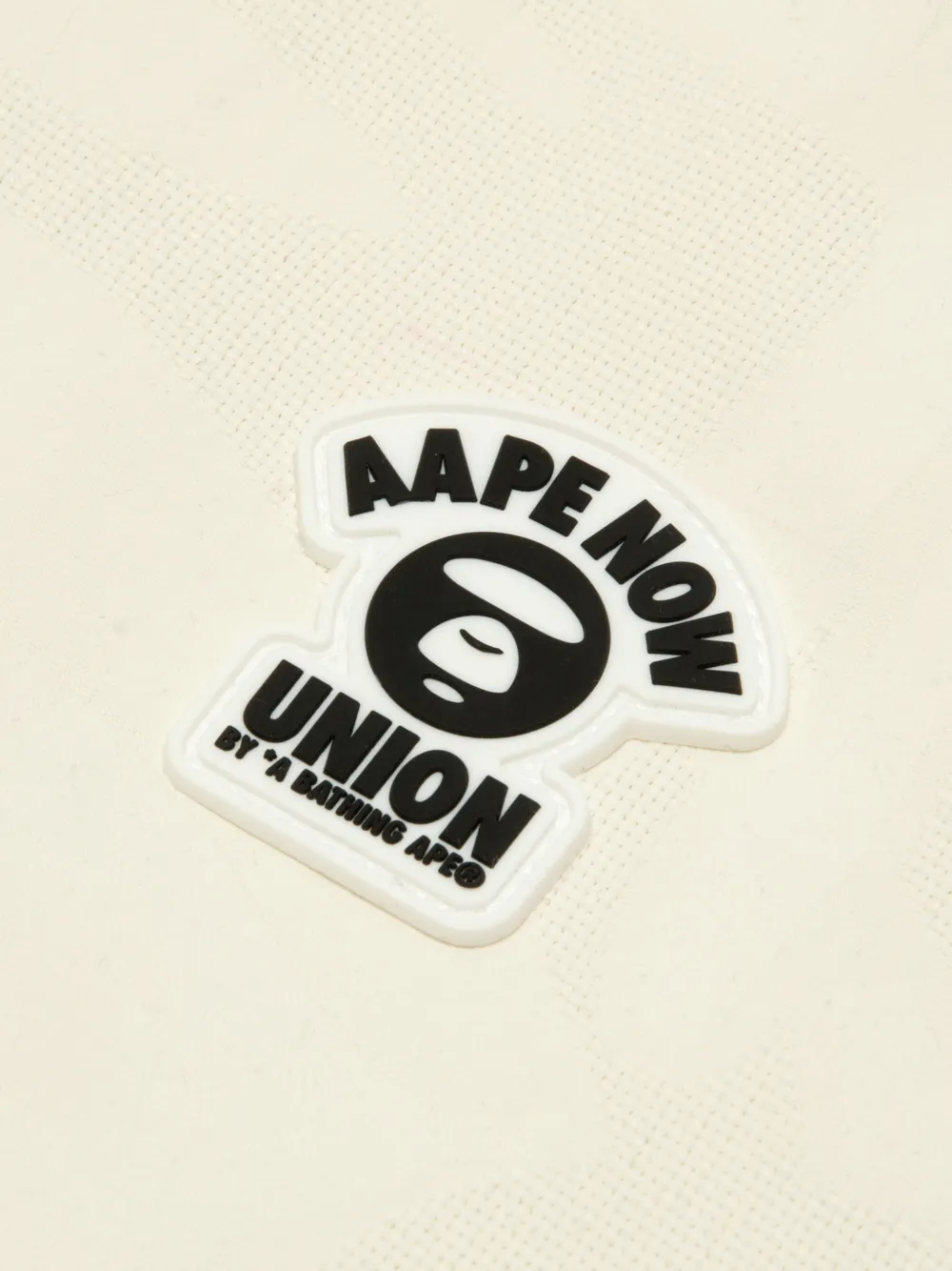 AAPE BY *A BATHING APE Overhemd met borduurwerk Beige