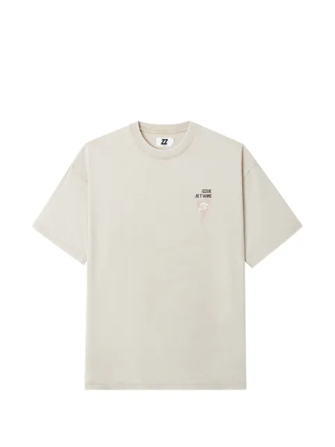 izzue graphic-print short-sleeve T-shirt
