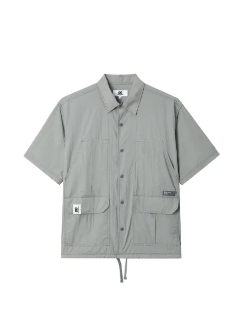 CHOCOOLATE drawstring-hem short-sleeve shirt