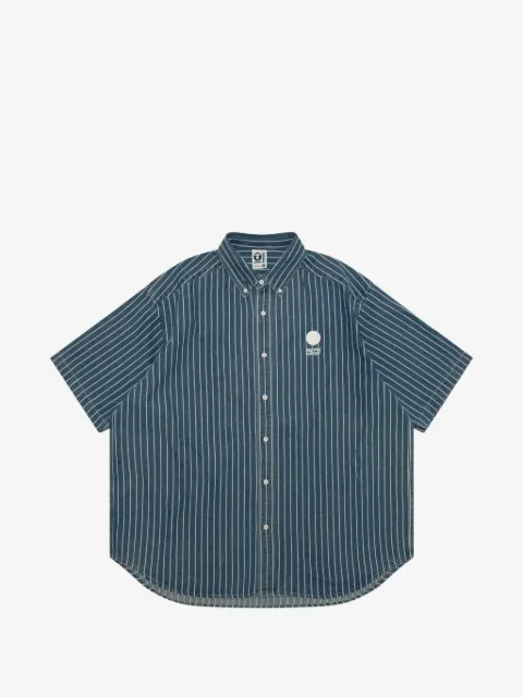 AAPE BY *A BATHING APE® striped button shirt