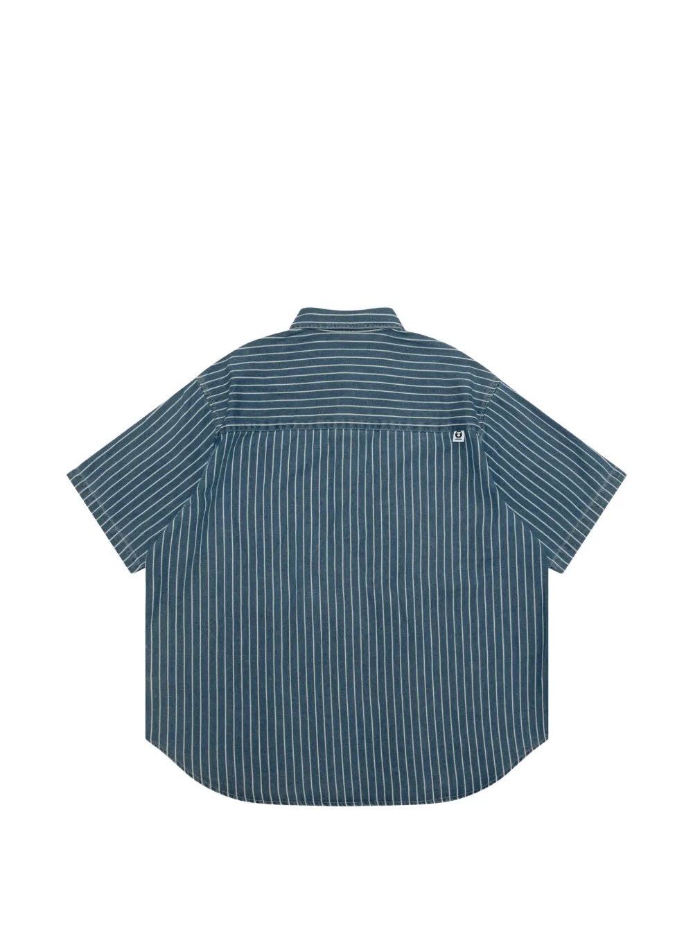 AAPE BY *A BATHING APE Gestreept overhemd Blauw