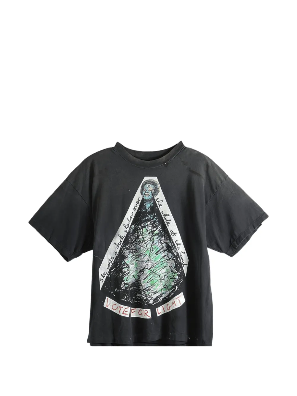 SAINT MXXXXXX graphic-print T-shirt - Grigio