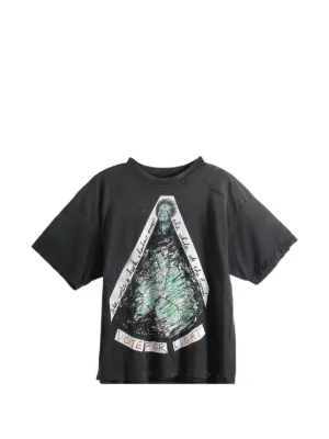 SAINT MXXXXXX x Death Note Print T-shirt | Grey | FARFETCH