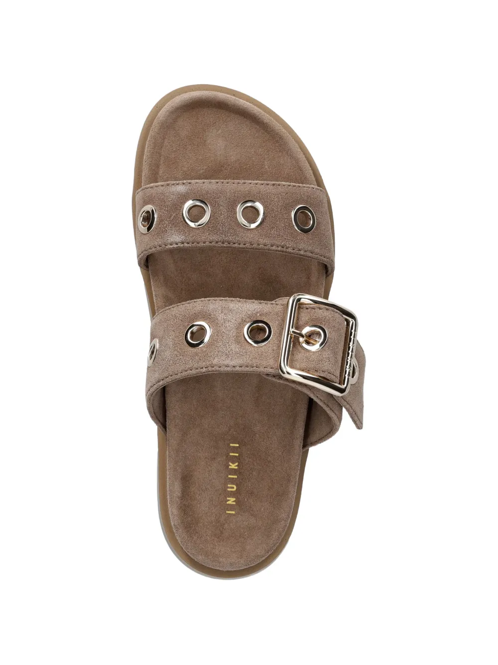 Inuikii Tilda buckle-fastening sandals Beige