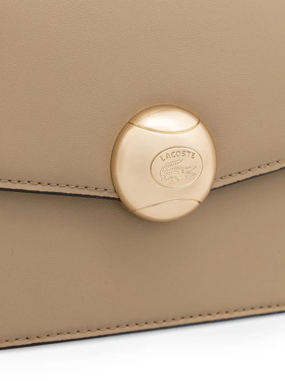 Lacoste Medium Tennis Bliss schoudertas Beige