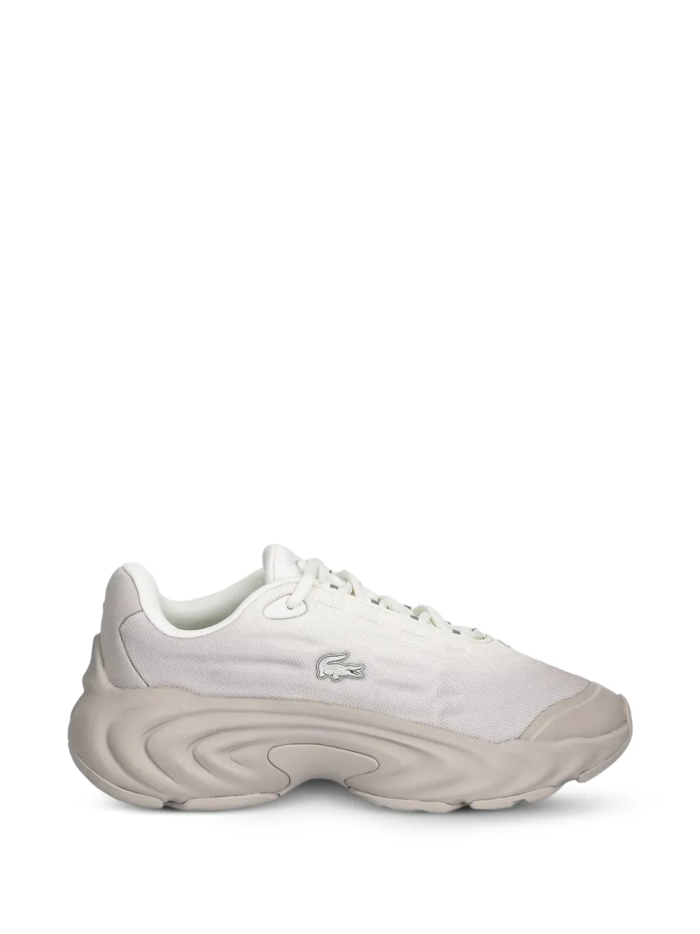 Lacoste Spinor logo-plaque chunky-sole sneakers - Toni neutri