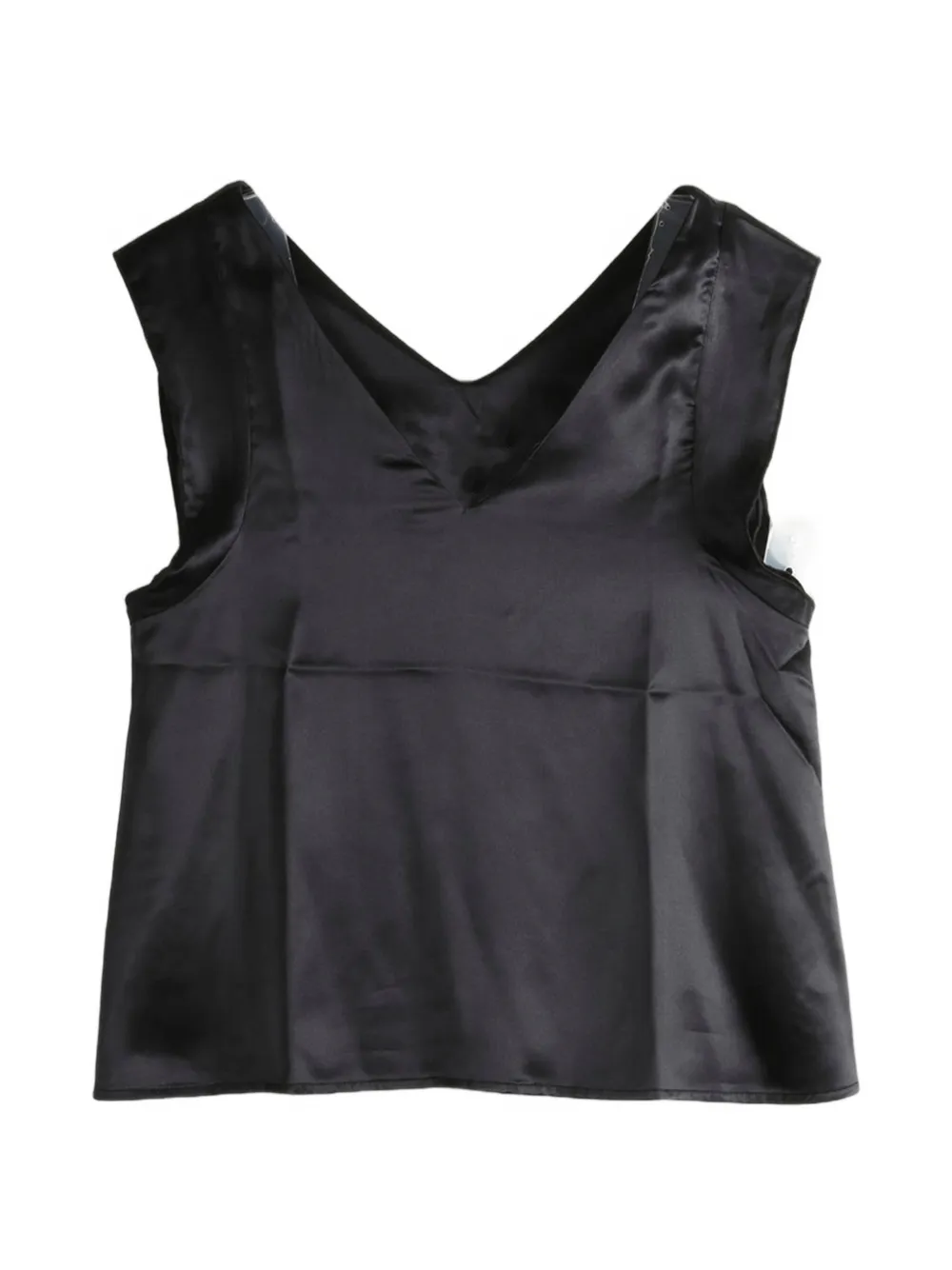 Baserange V-neck top - Nero