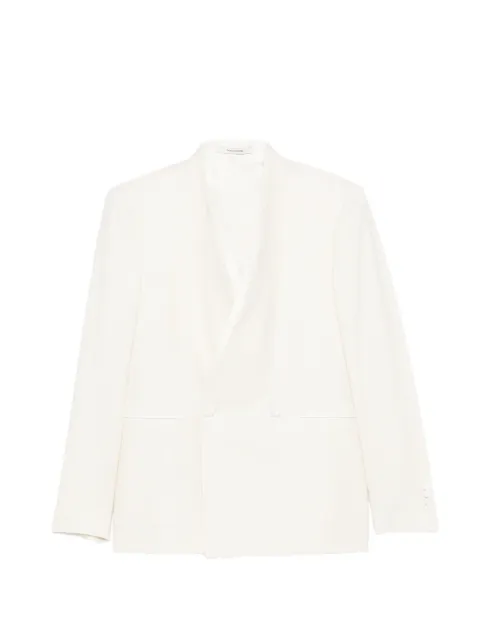 Tagliatore Alex satin-trim blazer