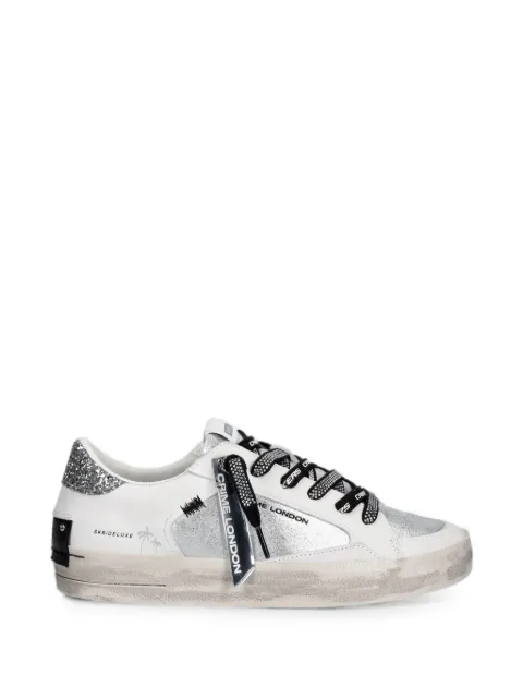 Crime London tenis SK8 Deluxe con detalle de glitter