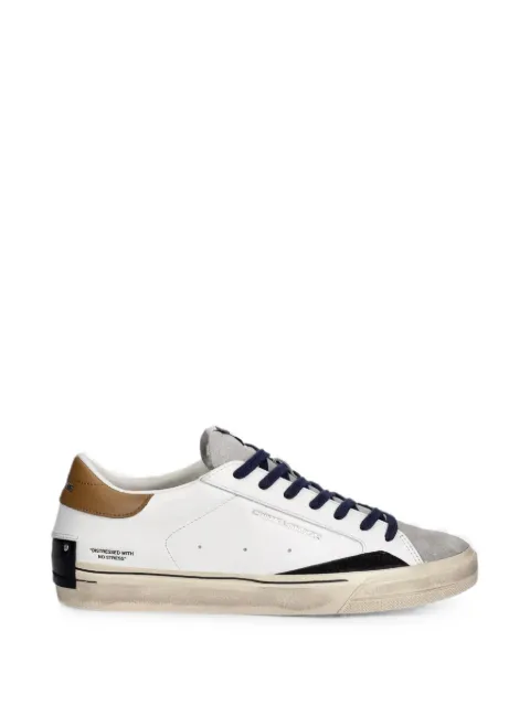 Crime London 2.0 distressed panelled sneakers