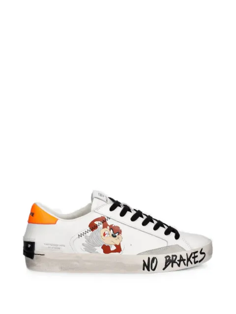 Crime London x Looney Tunes distressed-effect Taz-print sneakers