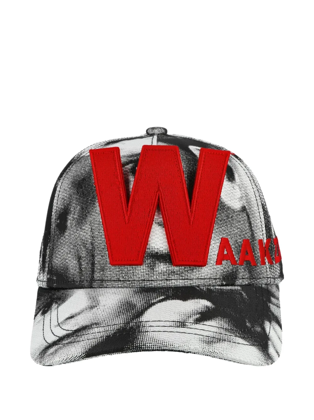 Walter Van Beirendonck Glitch curved-brim cap - Weiß