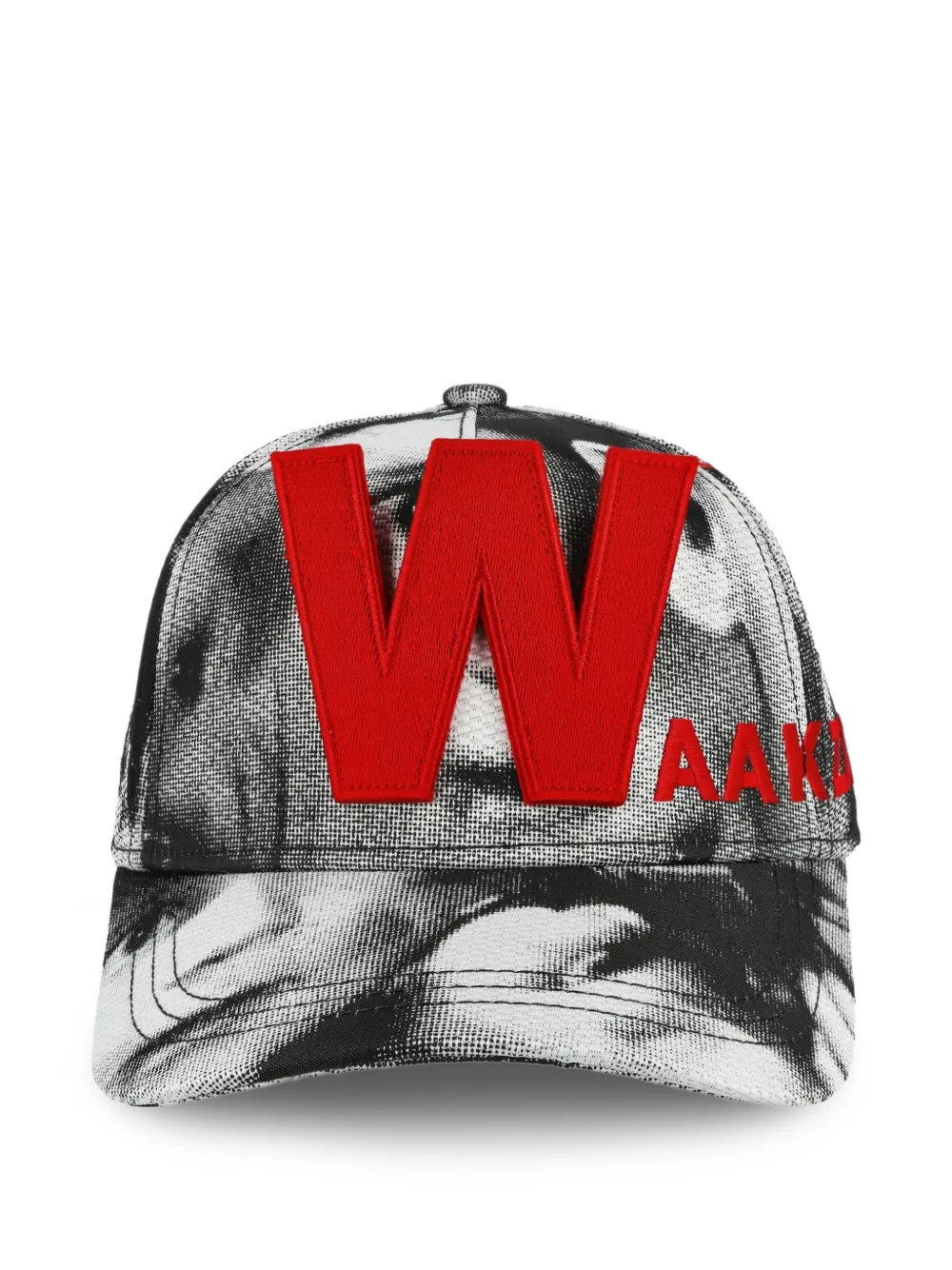 Walter Van Beirendonck Glitch curved-brim cap - Bianco