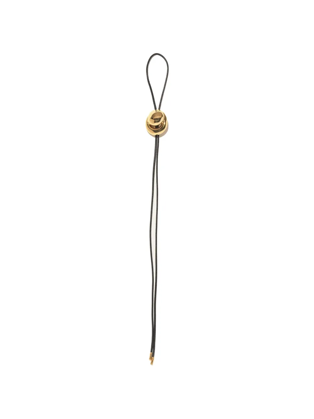 Panconesi Blow Up cord bolo tie - Oro