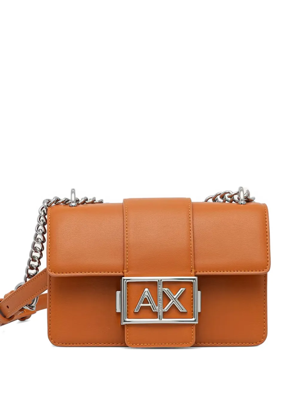 Armani Exchange logo-detail cross body bag - Marrone